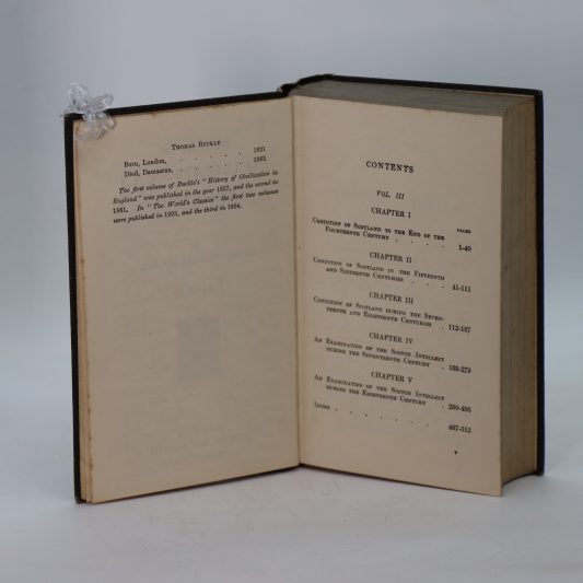 Civilisation in England. H T Buckle. Volumes I, II & III. - Image 5
