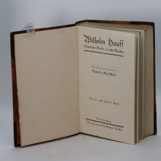 Hauff's Werke.  2 Volumes (1-3 & 4-6). - Image 3