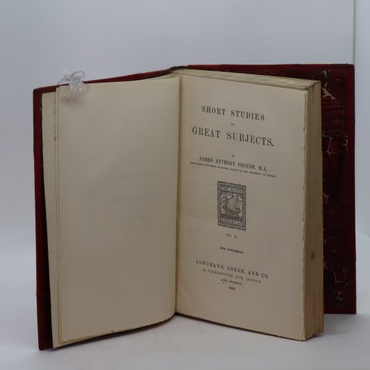 Proude's Short Studies. Volumes I, II, III & IV. - Image 6