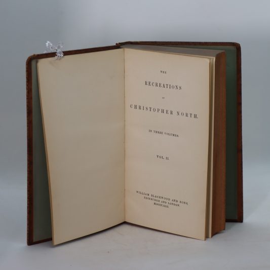 Recreations of Christopher North.Volumes I, II & III. - Image 4