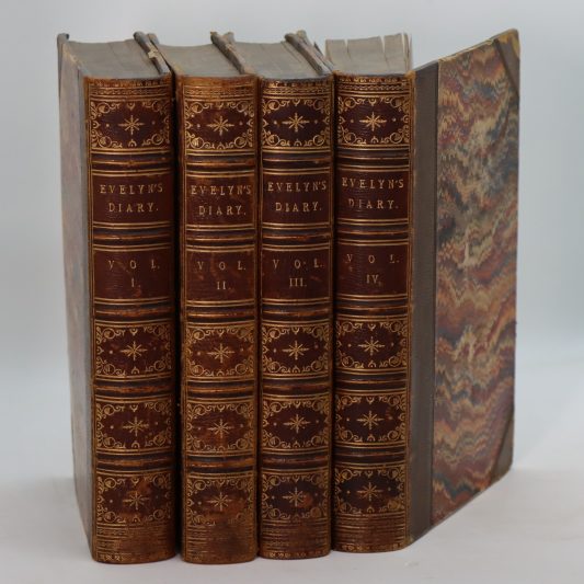 Evelyn's Diary. Volumes I, II, III & IV.