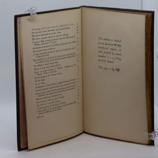 The Original Poems of Henry Howard, Earl of Surrey. - Image 4