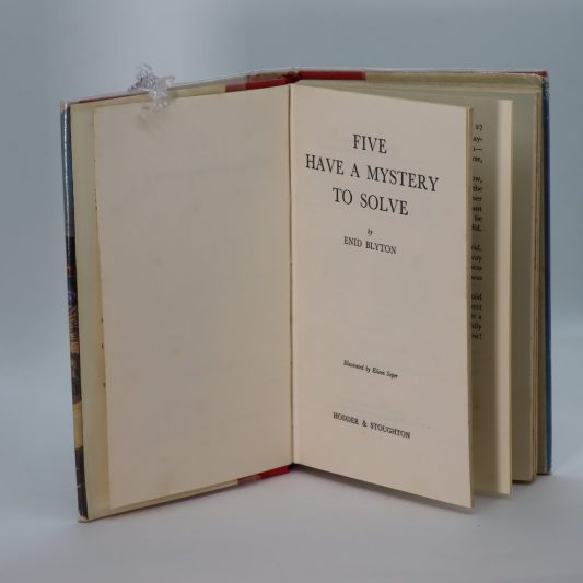 Five Have A Mystery To Solve. Enid Blyton. - Image 3