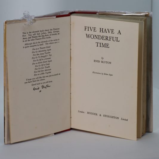 Five Have A Wonderful Time. Enid Blyton. - Image 3