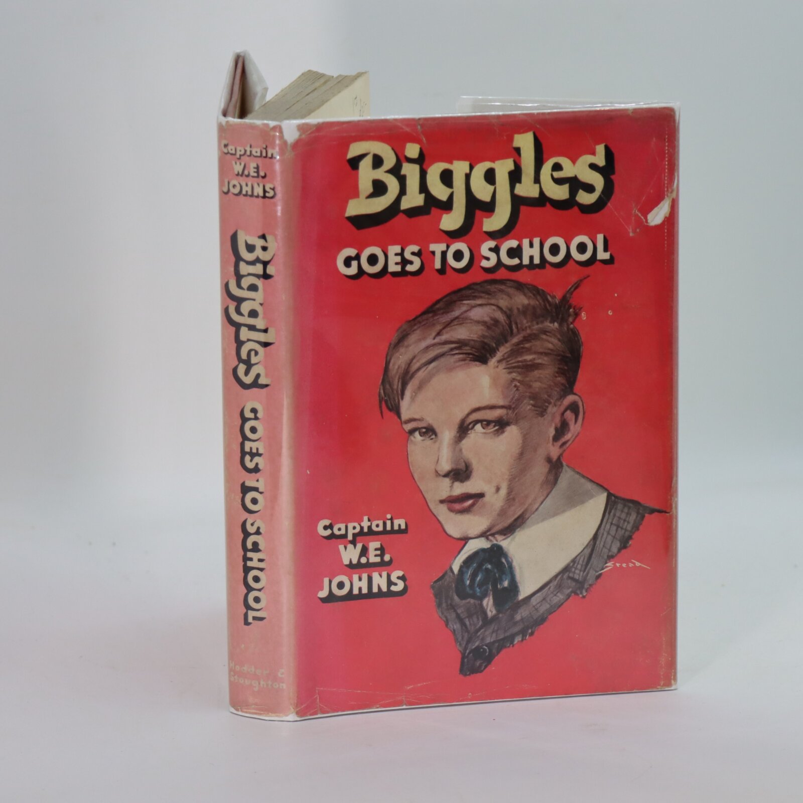 Photo of Biggles goes to School.