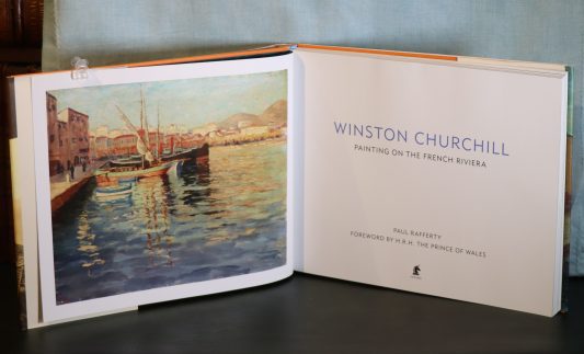 Winston Churchill Painting on the French Riviera. - Image 3