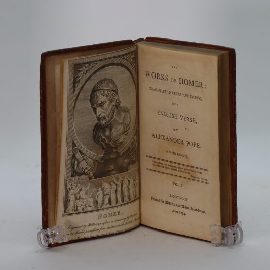 Pope's Homer. Volumes 1 to 8. - Image 3