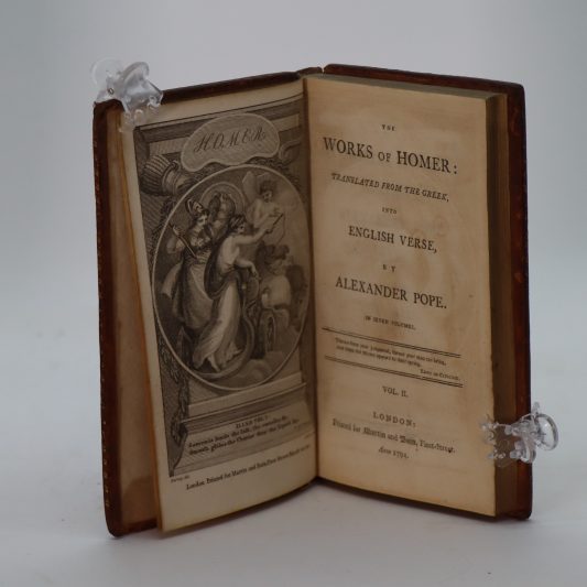 Pope's Homer. Volumes 1 to 8. - Image 4
