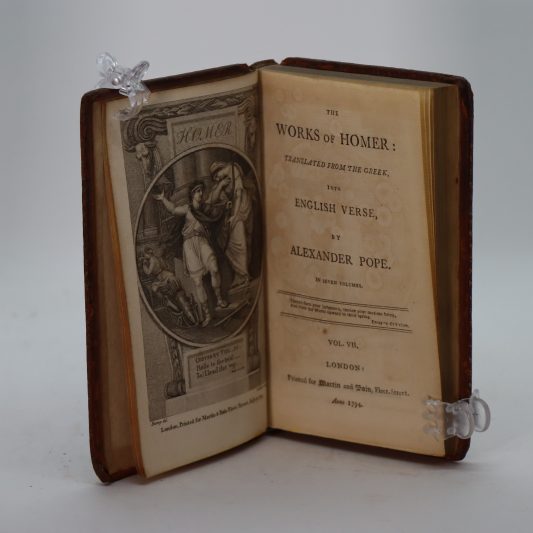 Pope's Homer. Volumes 1 to 8. - Image 6