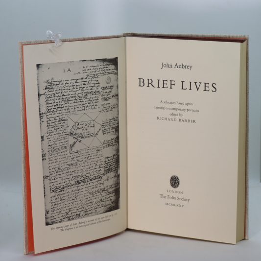 Aubrey's Brief Lives. - Image 3
