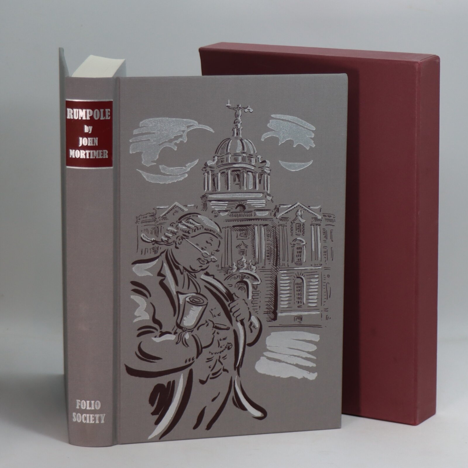 Photo of Rumpole. by John Mortimer.