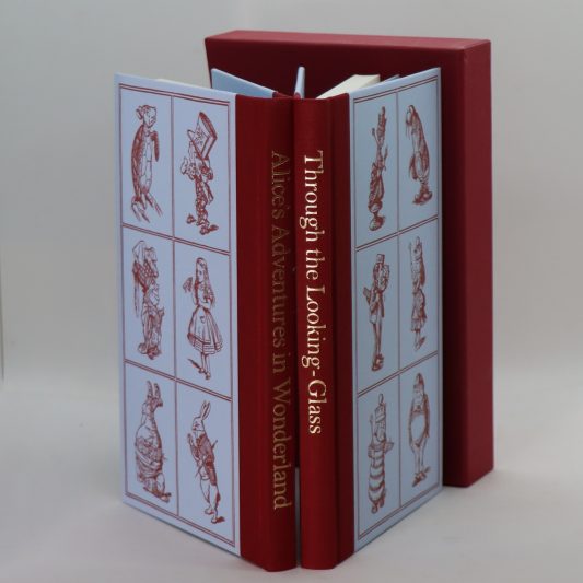 Through the Looking Glass. Alice's Adventures in Wonderland. Two Volume Boxed Set.