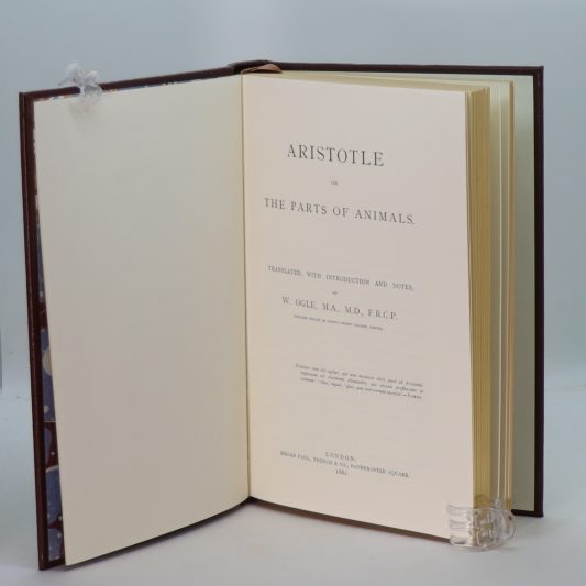 Aristotle on the Parts of Animals. - Image 4