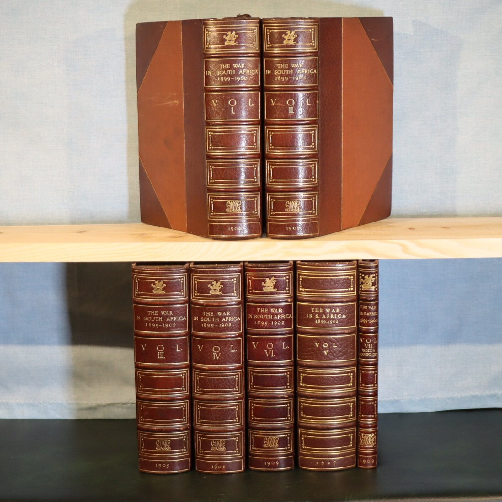 Photo of The War in South Africa. 1899-1902. Seven Volumes.