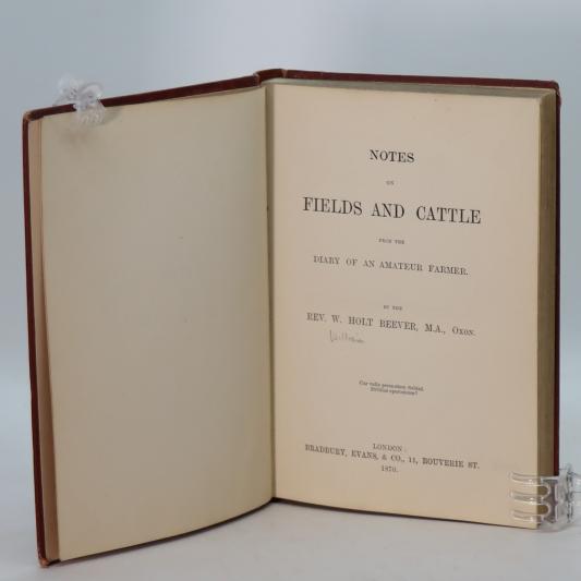 Notes of Field and Cattle. - Image 3
