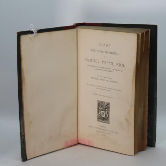 Diary of Samuel Pepys. Volumes I, II, III & IV. - Image 4