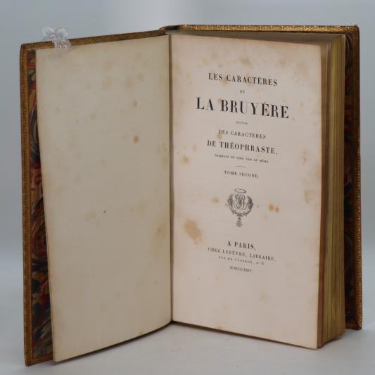 La Bruyere Caracteres. Tome 1 & 2. - Image 7