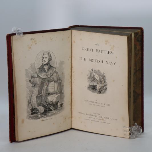 Great Battles of the British Navy. - Image 4