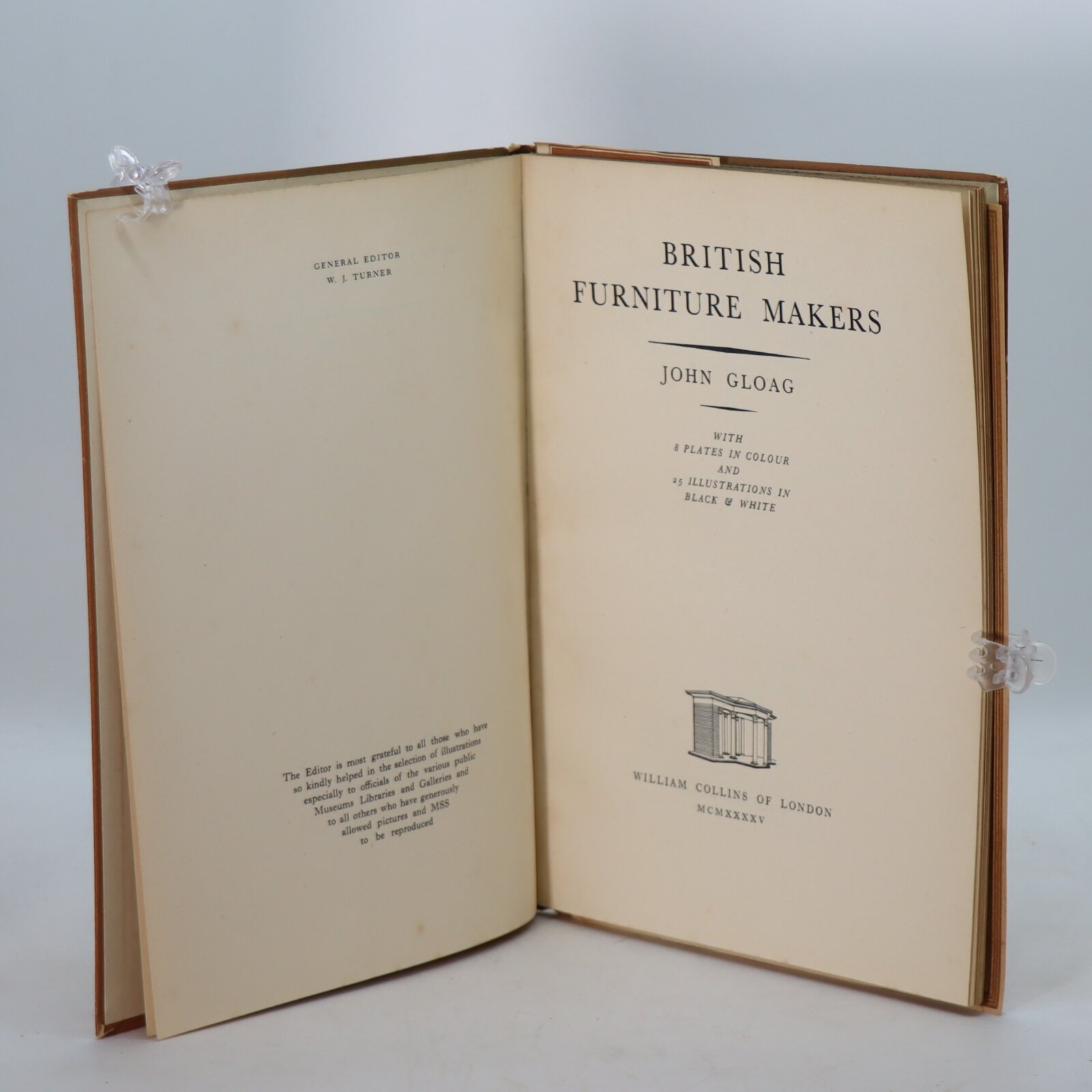 British Furniture Makers. Frost Books and Artifacts Limited