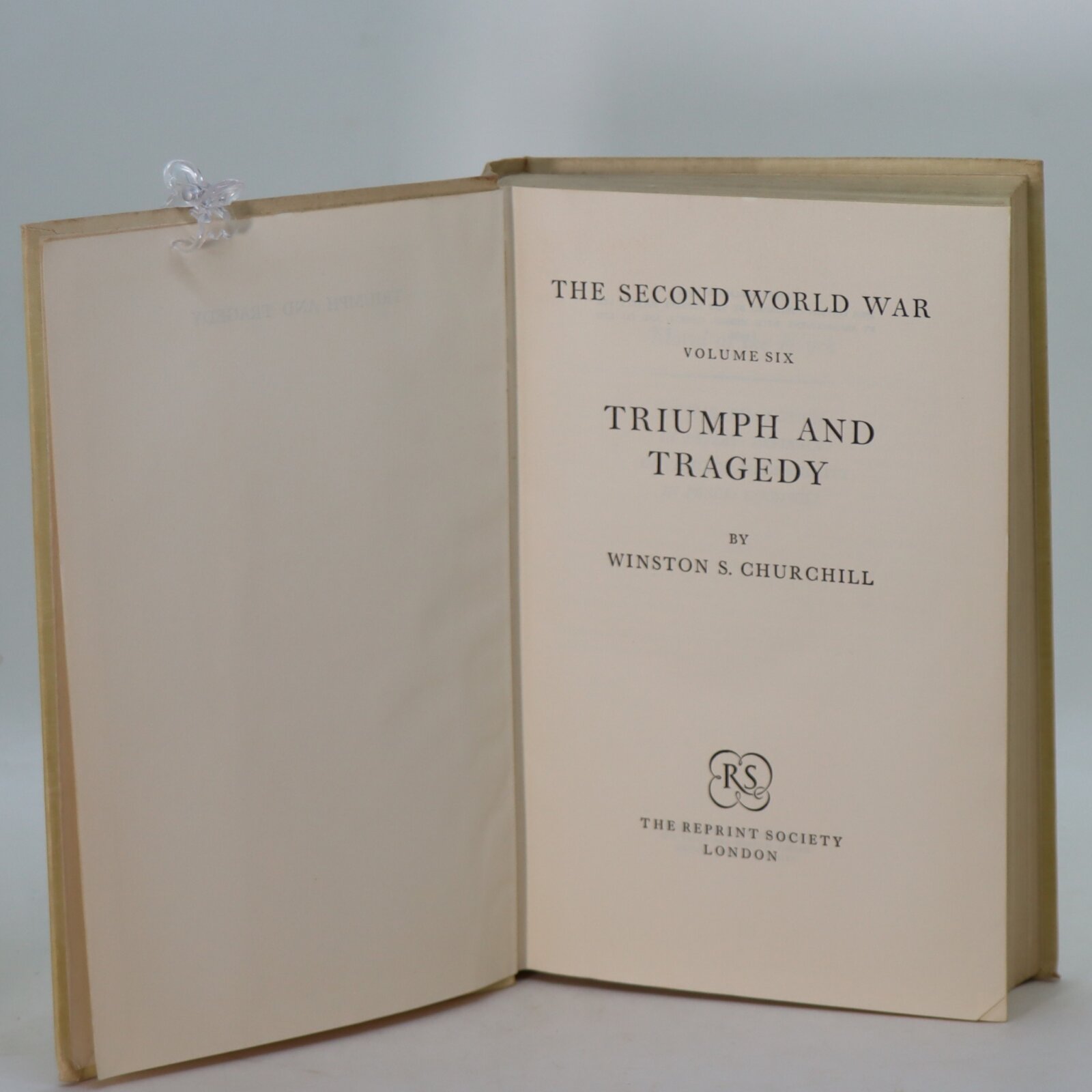 The Second World War. Volume IV. Triumph and Tragedy. - Image 3