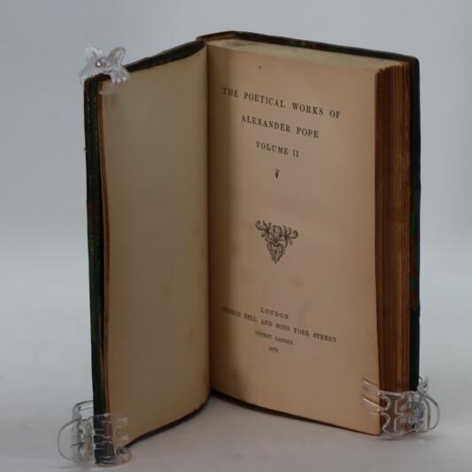 Poems of Pope. Volumes 1, 2 & 3. - Image 5