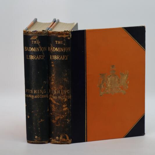 Fishing. Two Volumes. Salmon & Trout. Pike & Course Fish. Badmington Library.