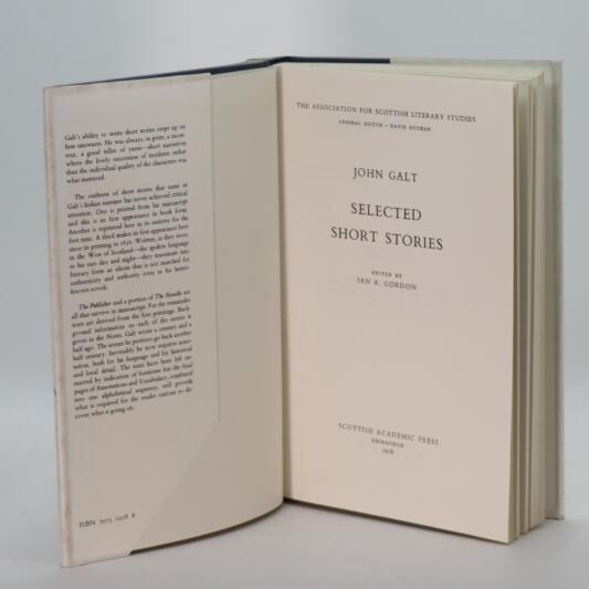 Selected Short Stories. John Galt. - Image 3