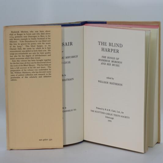 The Blind Harper. The Songs of Roderick Morison and his Music. - Image 3