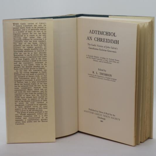 Adtimchiol An Chreiddimh. The Gaelic Version of John Calvin's Catechismus Ecclesiae Genevensis. - Image 3