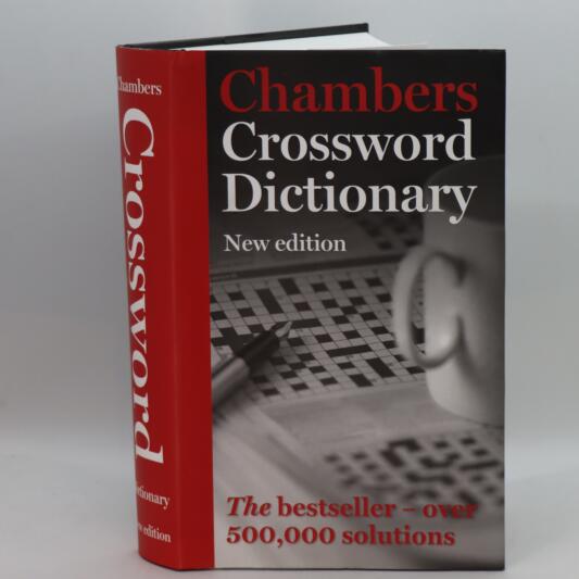 Chambers Crossword Dictionary.
