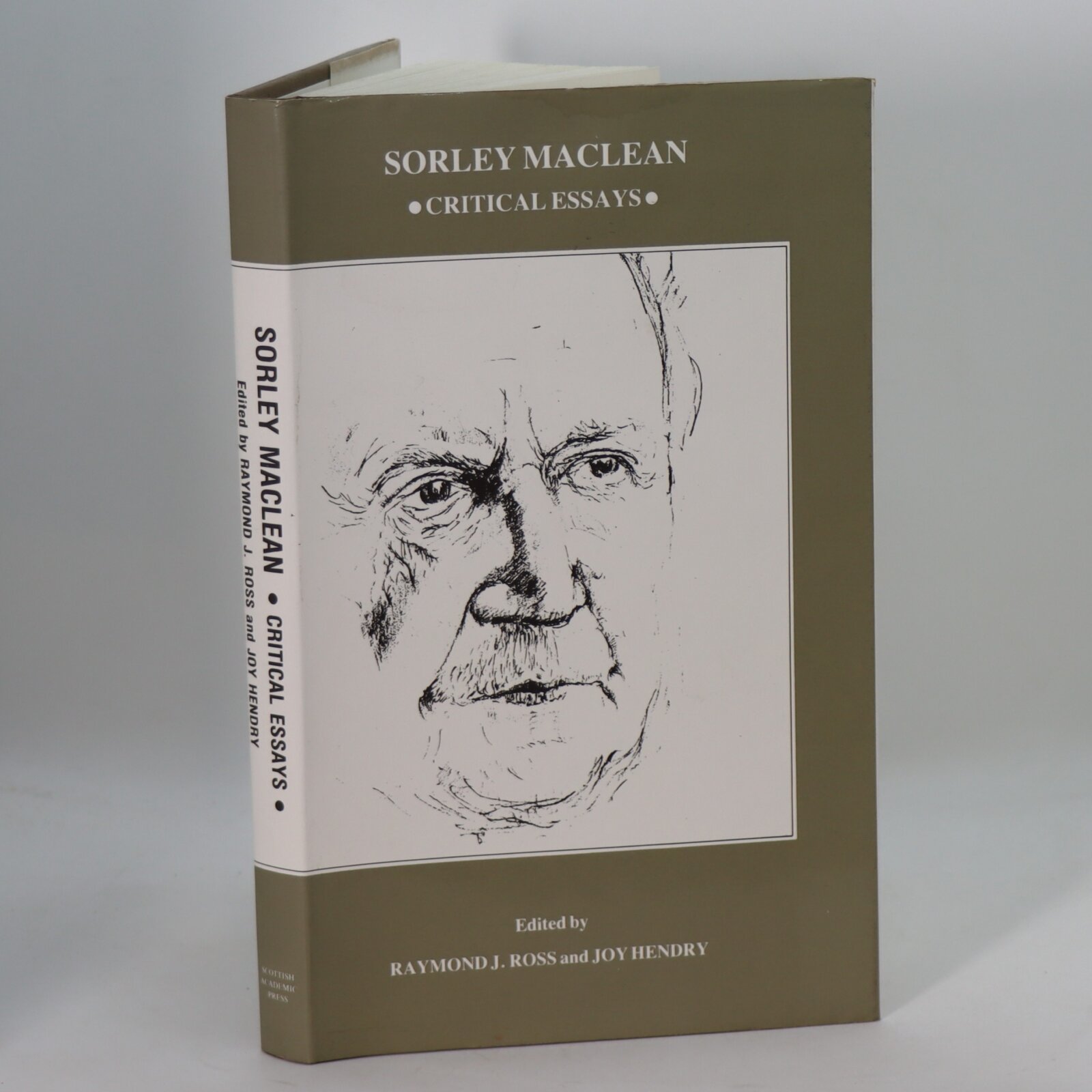 Photo of Sorley MaClean. Critical Essays.