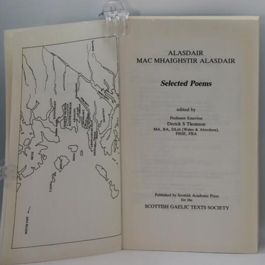 Alasdair Mac Mhaighstir Alasdair. Selected Poems. - Image 3