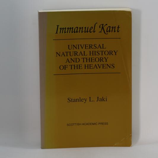 Kant. Universal Natural History and Theory of the Heavens.