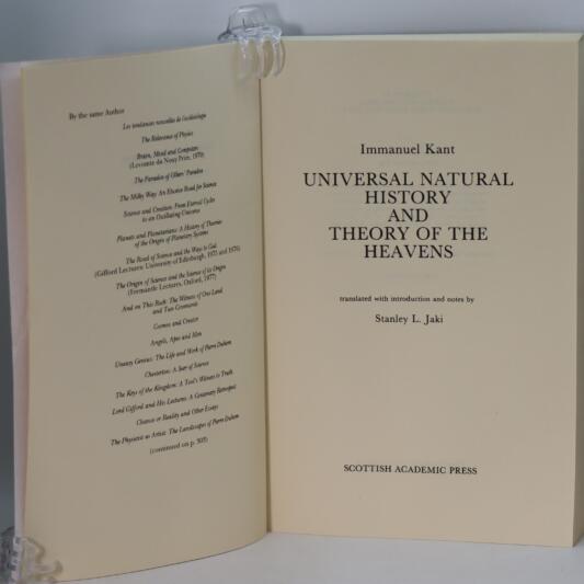 Kant. Universal Natural History and Theory of the Heavens. - Image 3
