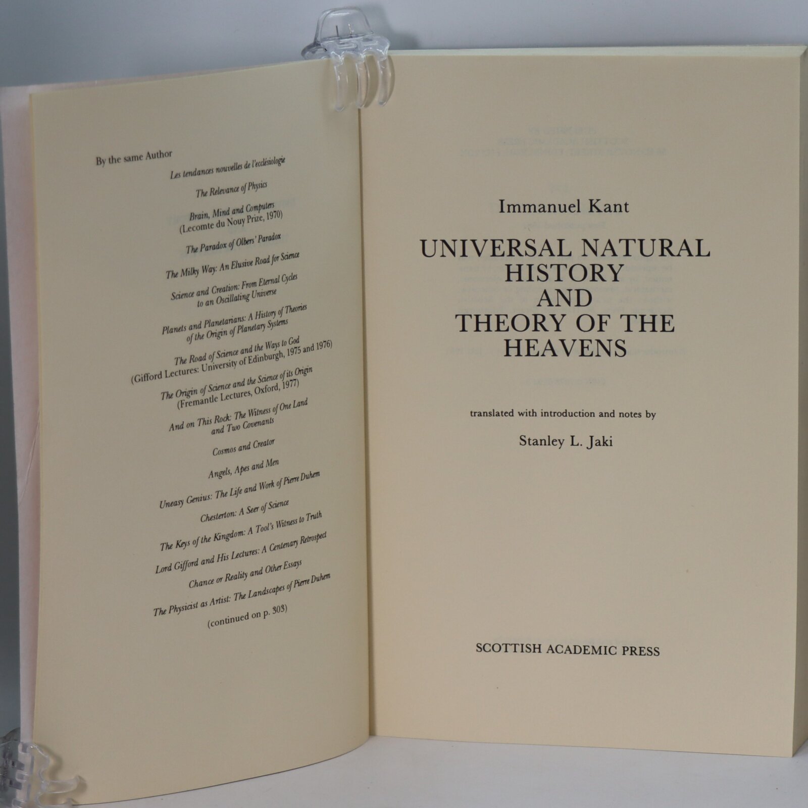 Kant. Universal Natural History and Theory of the Heavens. - Image 3