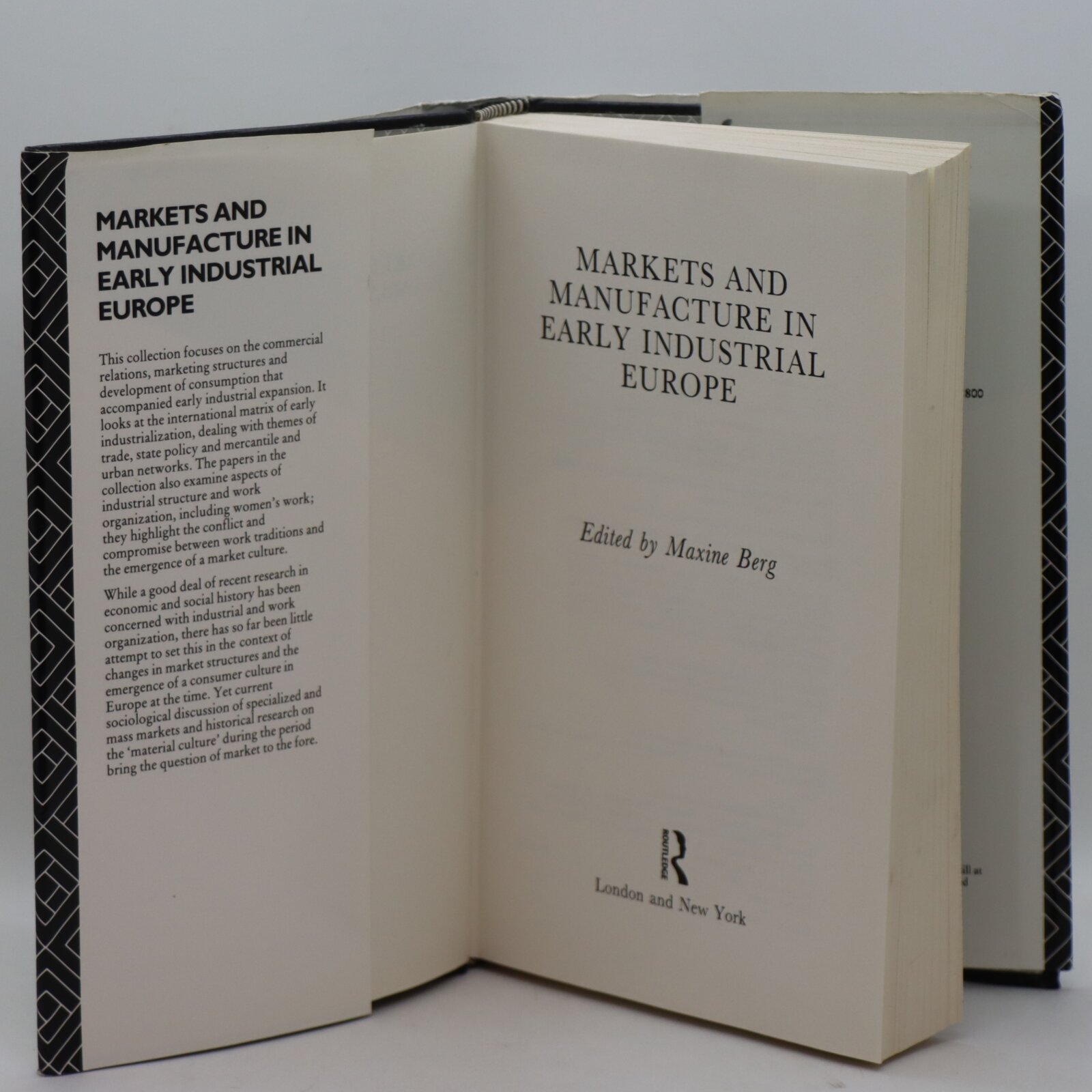 Markets and Manufacture in Early Industrial Europe. - Image 3