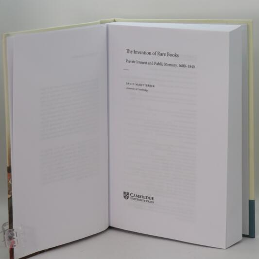 The Invention of Rare Books. - Image 3