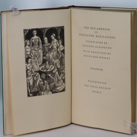 The Decameron. Volume I & II. (Translated by Richard Aldington) - Image 4
