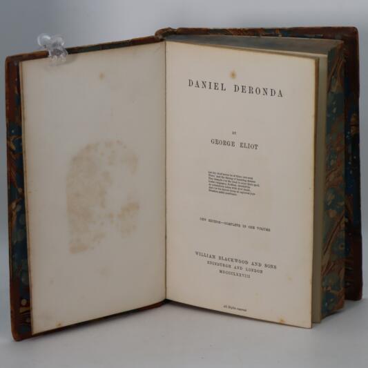 Daniel Deronda. George Eliot's Novels. - Image 3