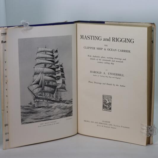 Masts and Rigging. The Clipper Ship & Ocean Carrier. - Image 4