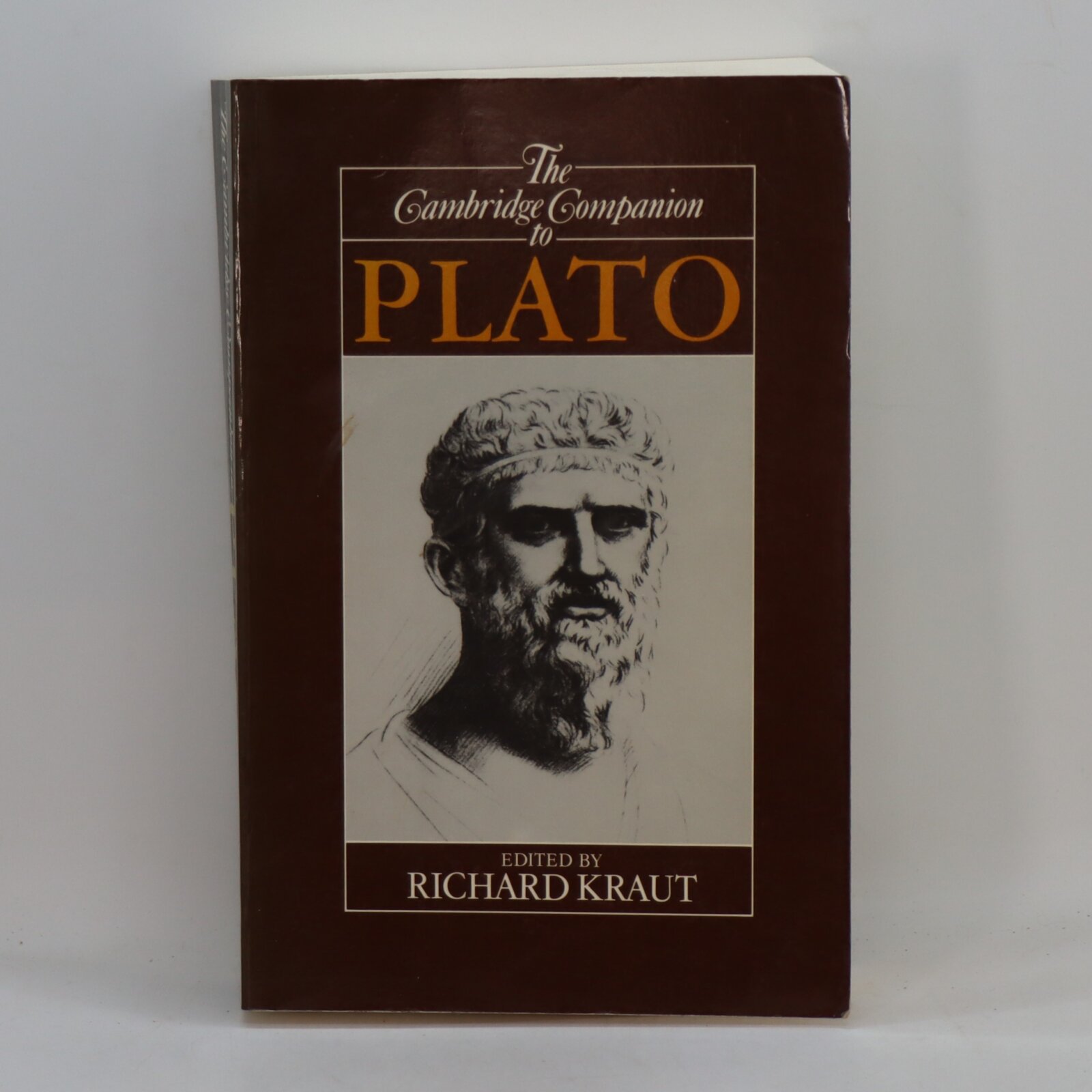 Photo of The Cambridge Companion to Plato.