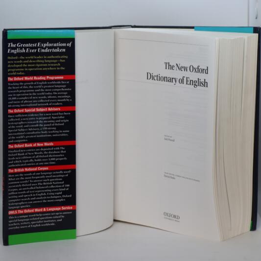The New Oxford English Dictionary of English. - Image 4