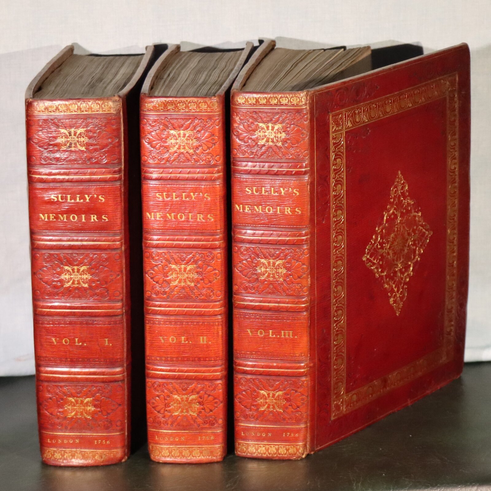Photo of Sully’s Memoirs.Volumes I, II & III.