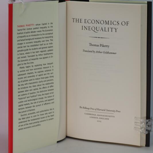 The Economics of Inequality. - Image 3