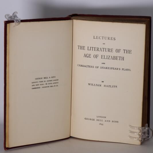 Hazlitt's Works. - Image 3