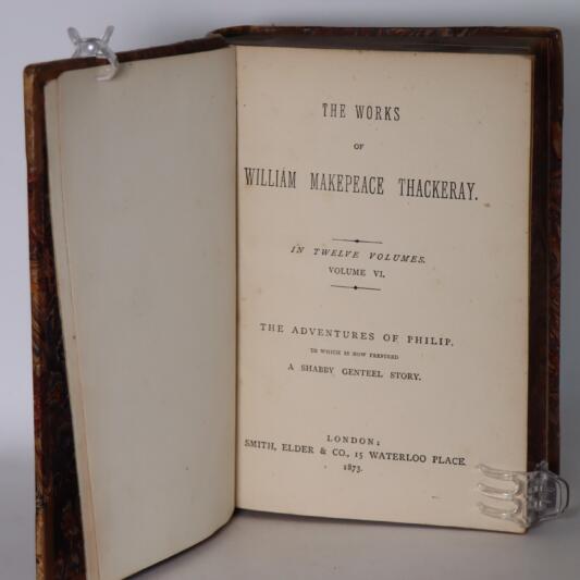 Thackeray's Works in Twelve Volumes. - Image 3