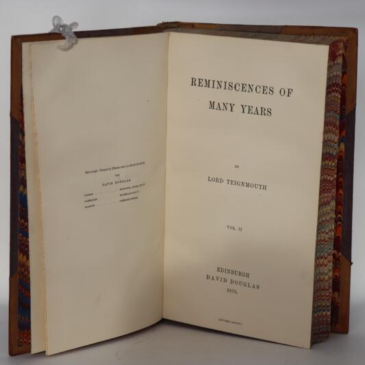 Reminiscences of Many Years. Volumes I & II. - Image 4