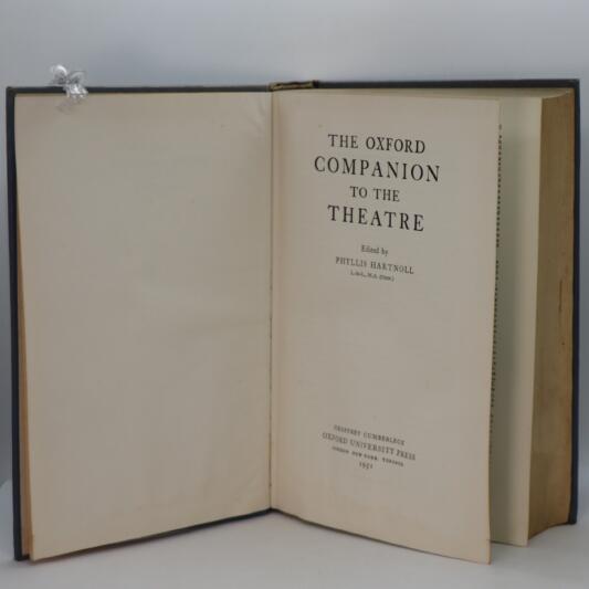 The Oxford Companion to the Theatre. - Image 3