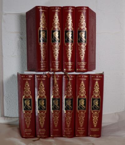 Stendhal. Volumes 1 to 10.