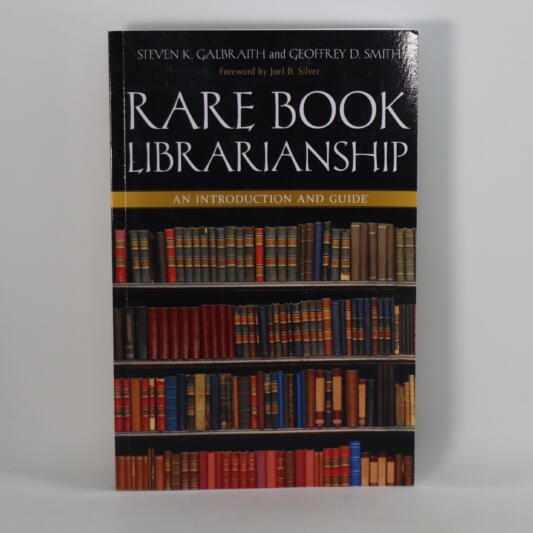 Rare Book Librarianship.